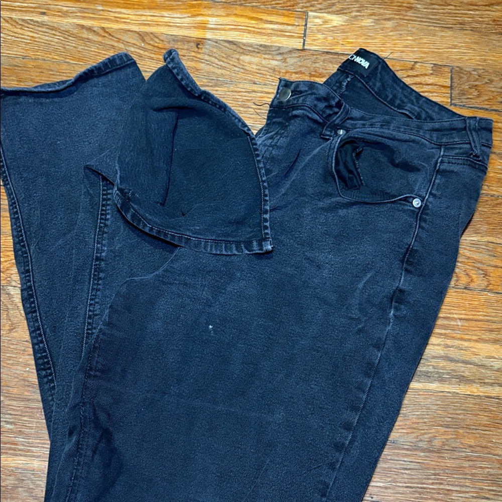 Black Denim Jeans